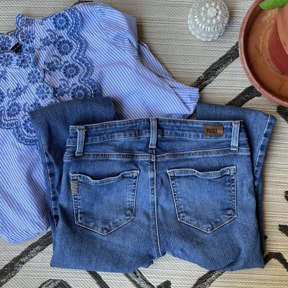 PAIGE Verdugo Ankle Skinny Jeans - Picture 8 of 9